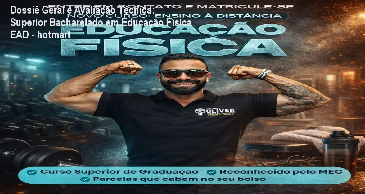 Gráfico de desempenho técnico do ecossistema Superior Bacharelado em Educação Física EAD - hotmart