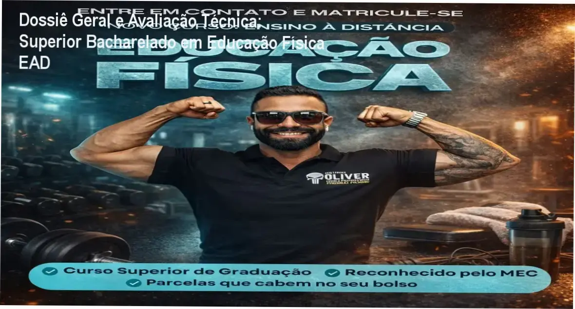 Dossiê Geral e Avaliação Técnica: Superior Bacharelado em Educação Física EAD 1 Gráfico de desempenho técnico do ecossistema Superior Bacharelado em Educação Física EAD