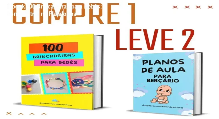 E-book 100 Brincadeiras para Bebês de Adrinelly Lemes Nogueira – login na área de membros