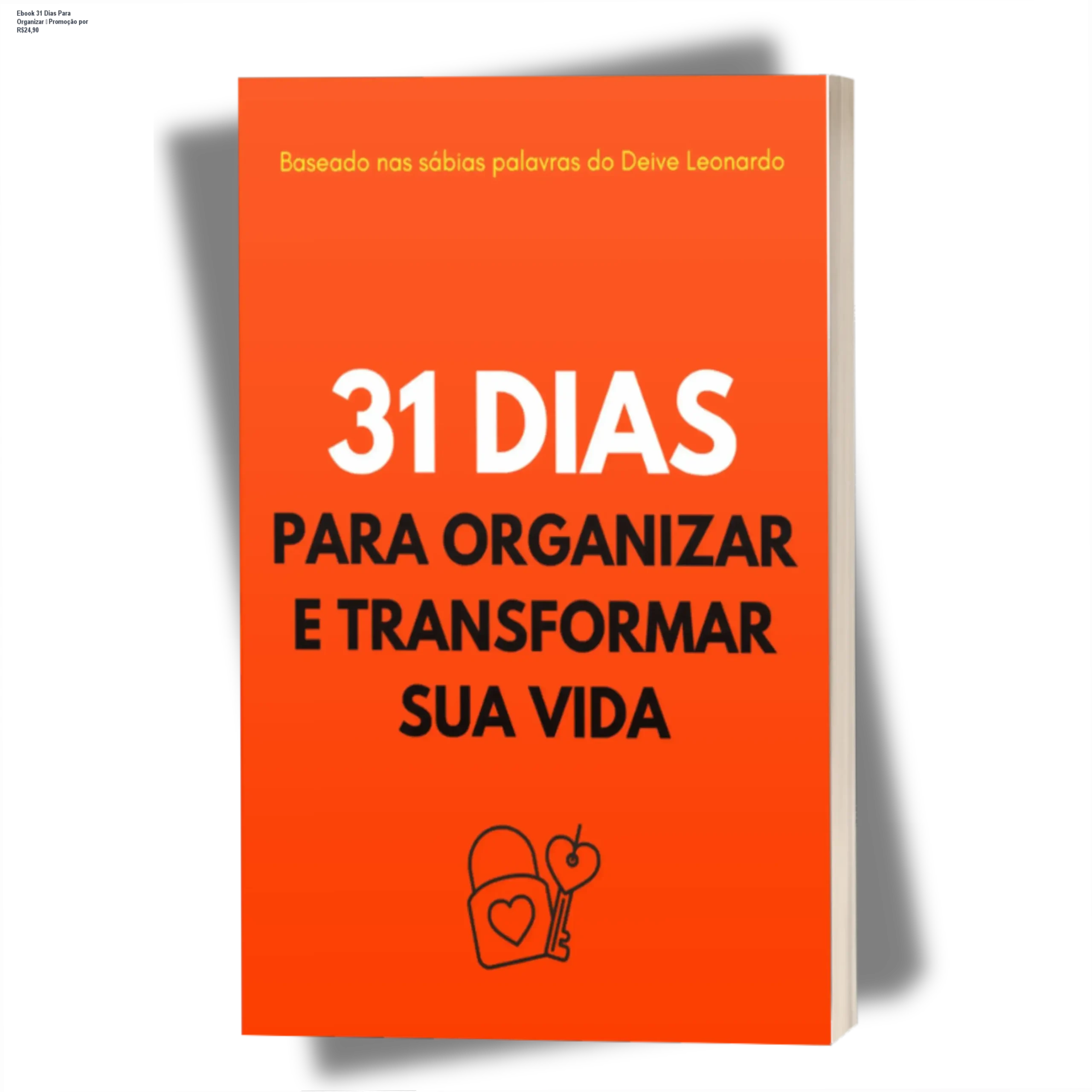 Ebook 31 Dias Para Organizar – Promoção R$24,90 | Vida Com Deus