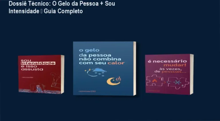 Dossiê Técnico: O Gelo da Pessoa + Sou Intensidade – Guia Completo 18 Capa do ebook combo O Gelo da Pessoa Não Combina com Seu Calor + Sou Intensidade