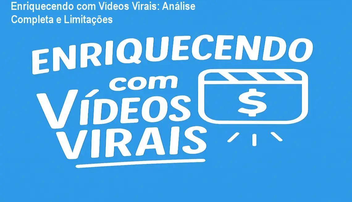 Enriquecendo com Vídeos Virais: Análise Completa e Limitações 1 Enriquecendo com Vídeos Virais: Análise Completa e Limitações