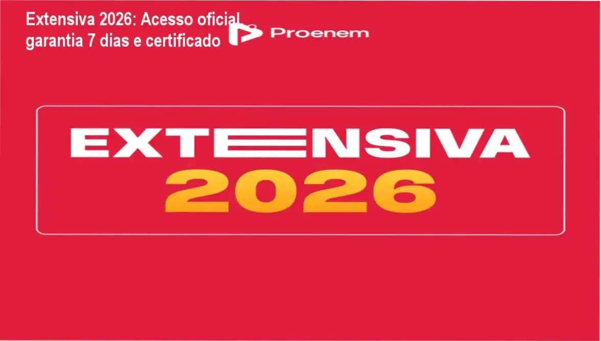 Extensiva 2026 Grupo Pro download gratuito e licença oficial