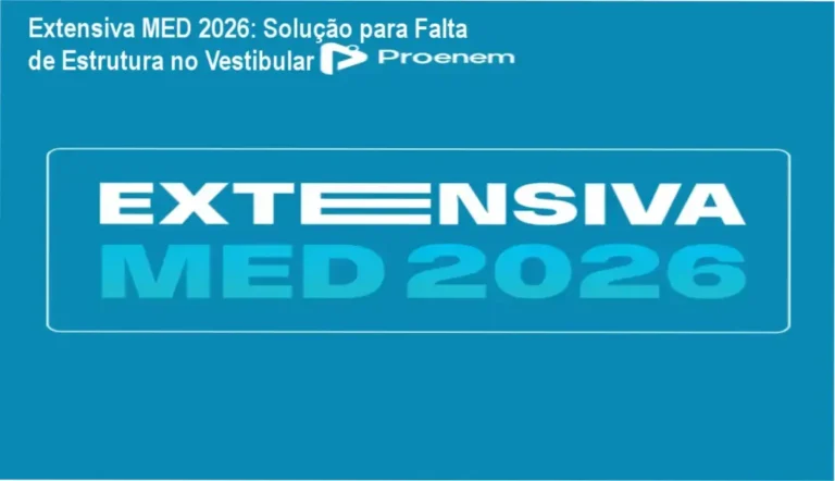 Extensiva MED 2026: Solução para Falta de Estrutura no Vestibular 8 Imagem do curso Extensiva MED 2026 mostrando módulos de estudo para vestibular de Medicina