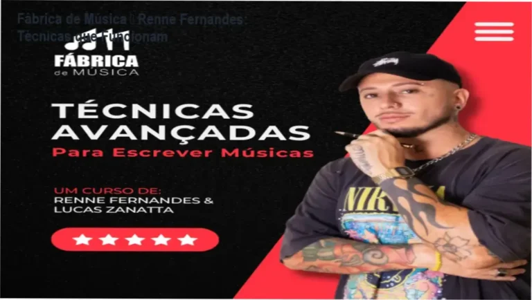Fábrica de Música de Renne Fernandes – resultados reais e experiência prática na composição de hits