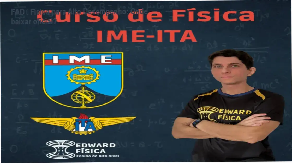 FAD – Física para Alto Desempenho: Onde baixar oficial? 1 Capa do curso FAD – Física para Alto Desempenho de Caio Bianchi indicando opções de download