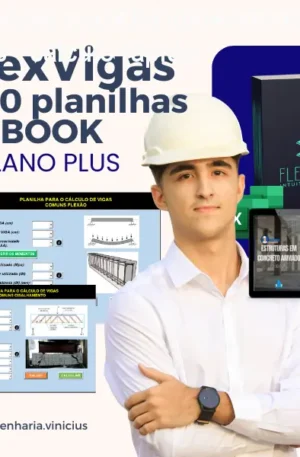 FlexVigas planilha dimensionamento de vigas - cálculo rápido