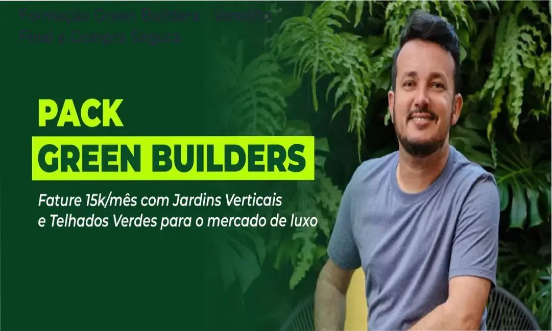 Formação Green Builders conclusão: recomendação e decisão de compra