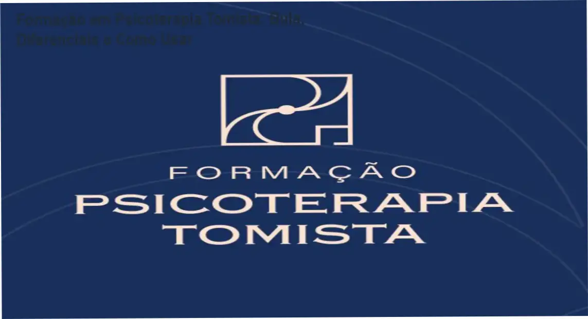 Imagem ilustrativa da Formação em Psicoterapia Tomista mostrando o certificado e conteúdo do curso