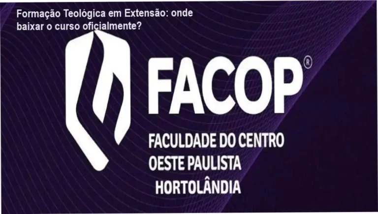 Formação Teológica em Extensão: onde baixar o curso oficialmente? 1 Imagem mostrando a plataforma online da Formação Teológica em Extensão Universitária com destaque para acesso vitalício.
