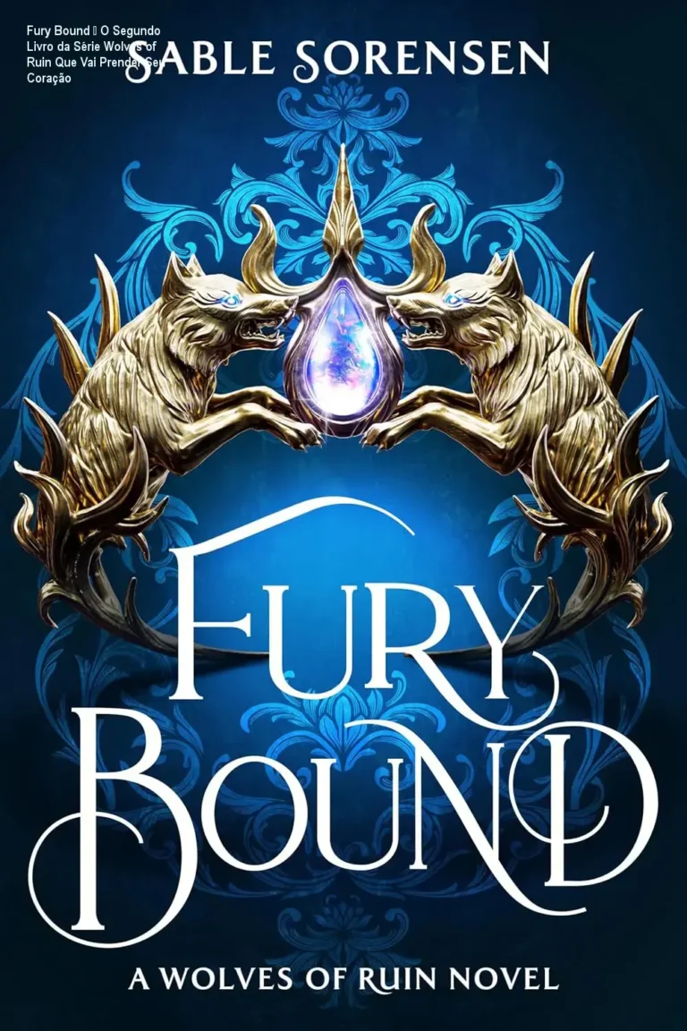 Fury Bound – O Segundo Livro da Série Wolves of Ruin Que Vai Prender Seu Coração 11 Capa do ebook Fury Bound (The Wolves of Ruin Book 2) mostrando a rainha Meryn Cooper com seu lobisomem Anassa em fundo de fantasia sombria