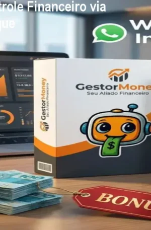 Gestor Money – Controle Financeiro via WhatsApp em 1 Clique