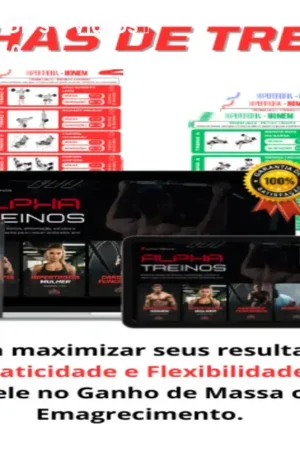 Guia de Treinos com GIFs e Vídeos – Plano 24 dias por R$10