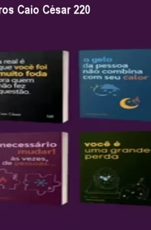 Comprar coleção 8 livros Caio César 220 – Relacionamento