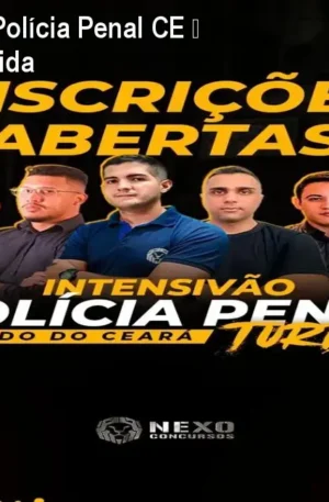 Intensivão Turbo Polícia Penal CE – Aprovação Garantida