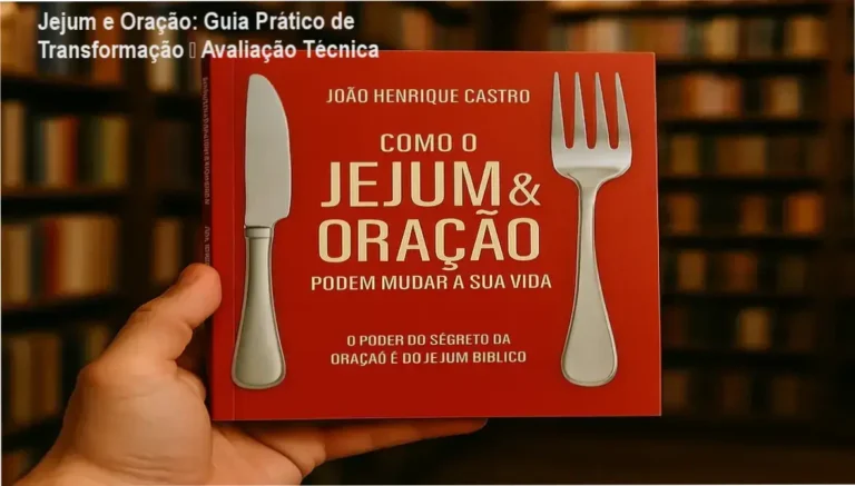 Jejum e Oração: Guia Prático de Transformação – Avaliação Técnica 5 Capa do livro Como o Jejum e Oração podem mudar a sua vida, de João Henrique Castro