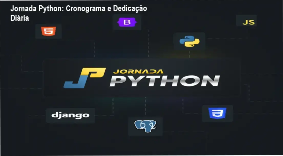 Jornada Python: Cronograma e Dedicação Diária 1 Jornada Python cronograma de estudos e carga horária diária
