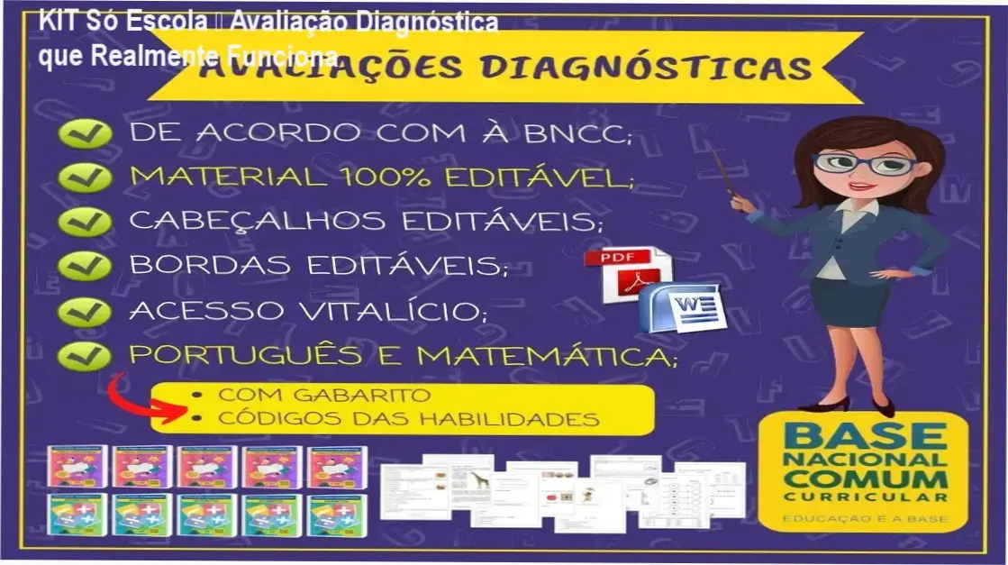 KIT Só Escola – Avaliação Diagnóstica – resultados reais e experiência prática por J.A Bertotto