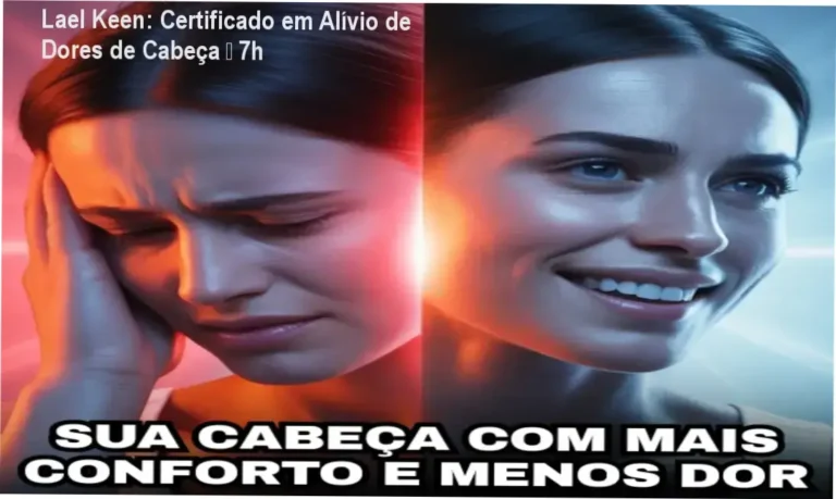 Lael Keen: Certificado em Alívio de Dores de Cabeça – 7h 12 Lael Keen certificado de formação em alívio de dores de cabeça