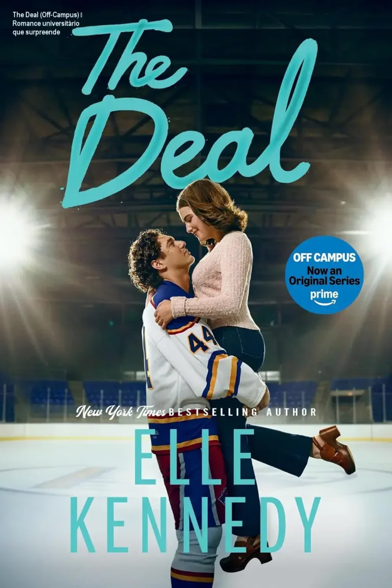 The Deal (Off-Campus) – Romance universitário que surpreende 5 Capa do eBook The Deal (Off-Campus Book 1) de Elle Kennedy exibida em um mockup de tablet