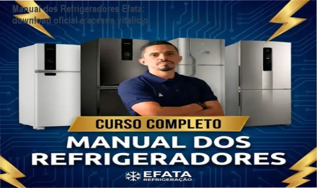 Manual dos Refrigeradores Efata download gratuito ou acesso licenciado