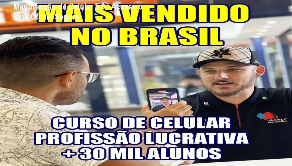 Manutenção de Celular 5.0 link correto e acesso oficial