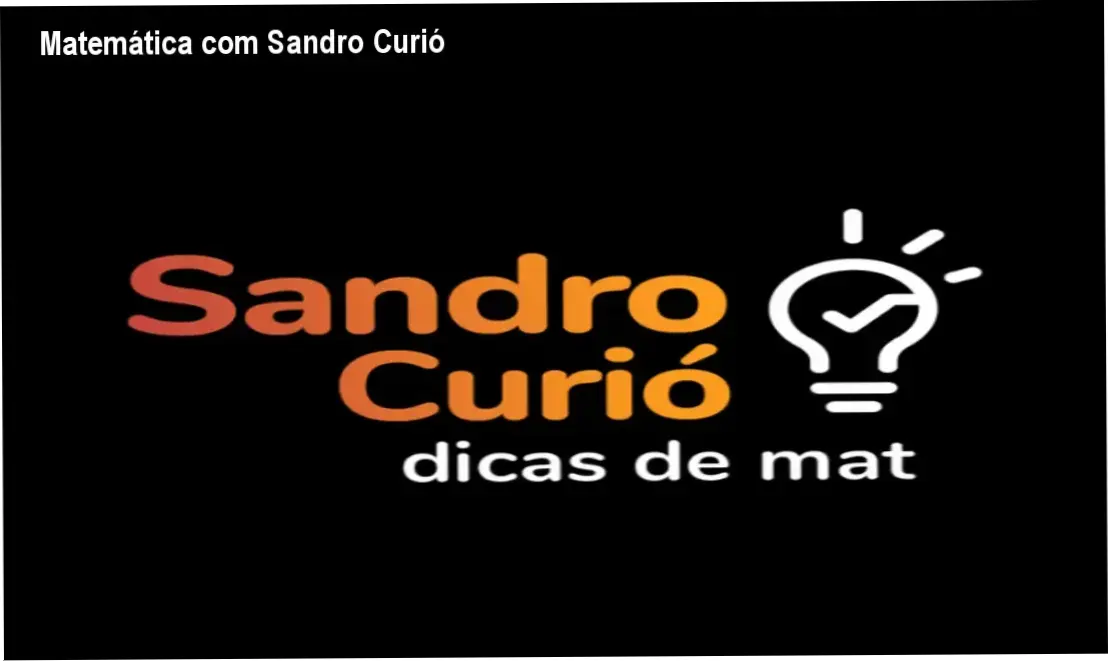 Matemática com Sandro Curió 1 matematica com sandro curio