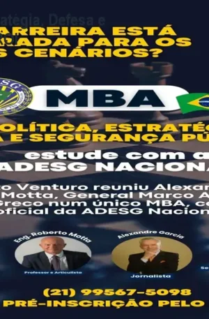MBA em Política, Estratégia, Defesa e Segurança Pública – ROI