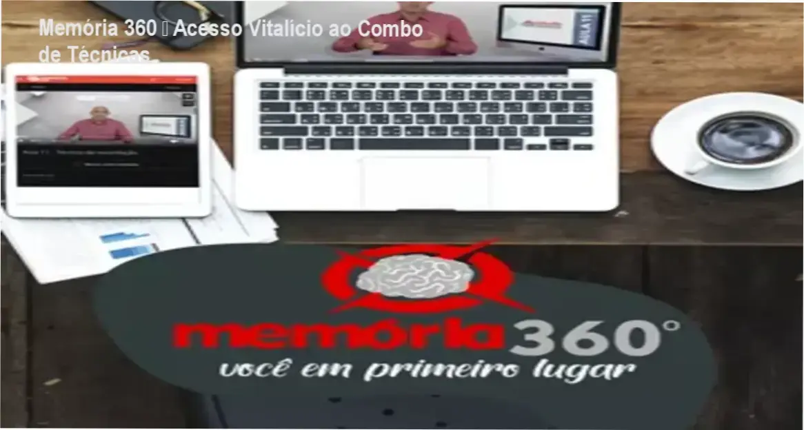Combo Memória 360 de Renato Alves com acesso vitalício na Hotmart