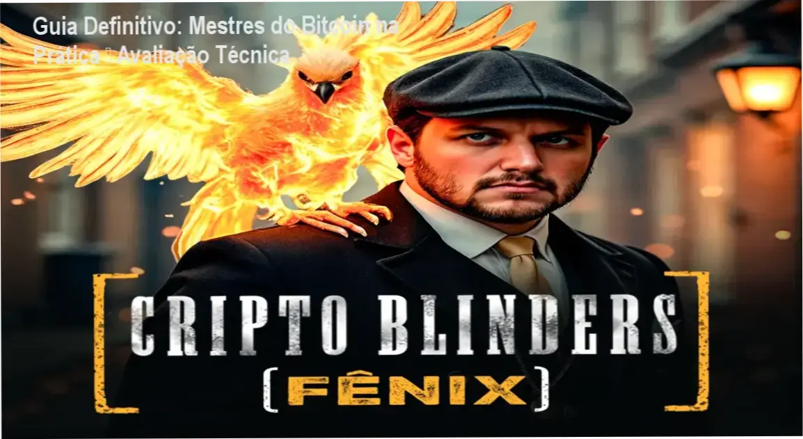 Screenshot da plataforma Mestres do Bitcoin mostrando análise on-chain e módulos de risco