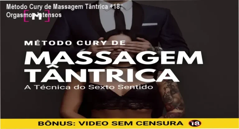 Método Cury de Massagem Tântrica +18 – Orgasmos Intensos 17 Capa do ebook Método Cury de Massagem Tântrica +18 mostrando técnicas sensoriais