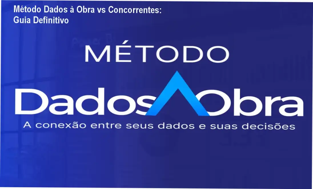 Método Dados à Obra comparação com concorrentes e alternativas