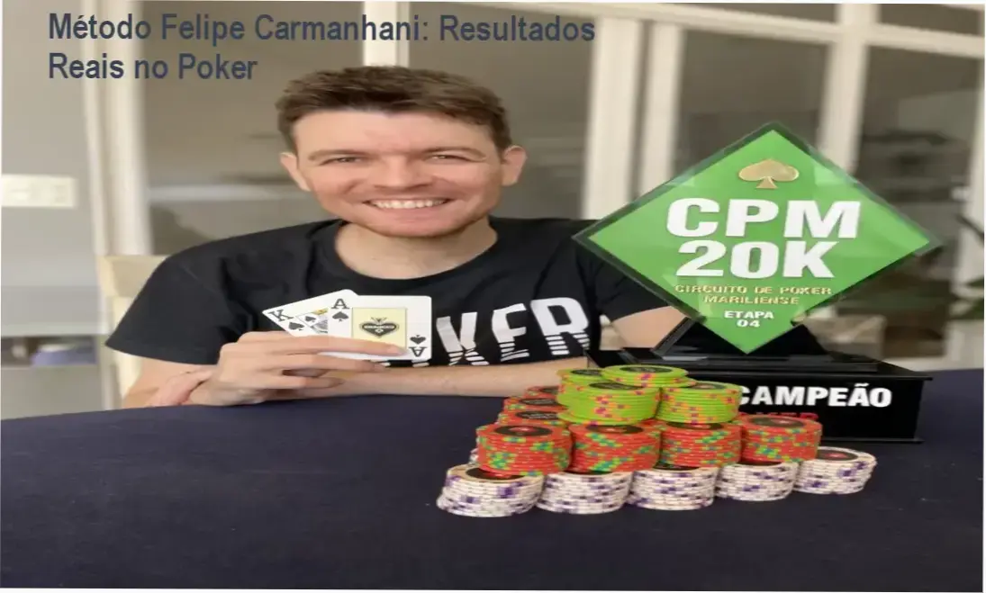 Método Felipe Carmanhani: Resultados Reais no Poker 1 Felipe Carmanhani – método para jogadores de poker que buscam resultados consistentes
