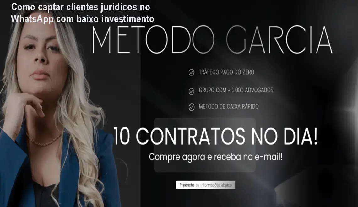 Como captar clientes jurídicos no WhatsApp com baixo investimento 1 Como captar clientes jurídicos no WhatsApp com baixo investimento