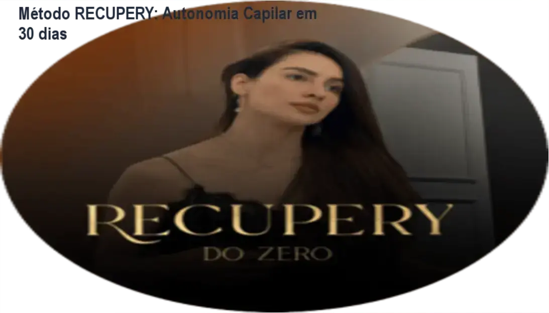 Imagem do Método RECUPERY mostrando rotina capilar personalizada para recuperar cabelos danificados