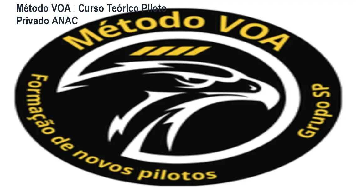 Método VOA – Curso Teórico Piloto Privado ANAC 1 Método VOA – Curso Teórico Piloto Privado ANAC