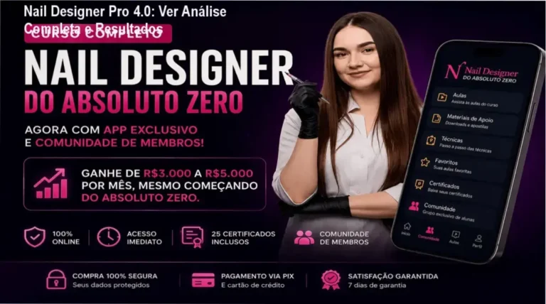 Nail Designer Pro 4.0 – bastidores e visão interna da escola de unhas profissionais