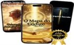Capa do curso O Código de Deus mostrando código espiritual e mente em equilíbrio