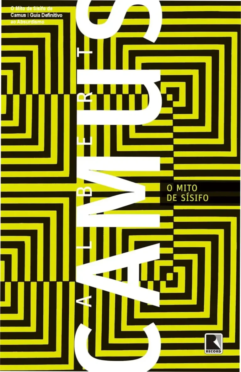 O Mito de Sísifo de Camus – Guia Definitivo ao Absurdismo 16 Capa do livro O Mito de Sísifo de Albert Camus em edição promocional