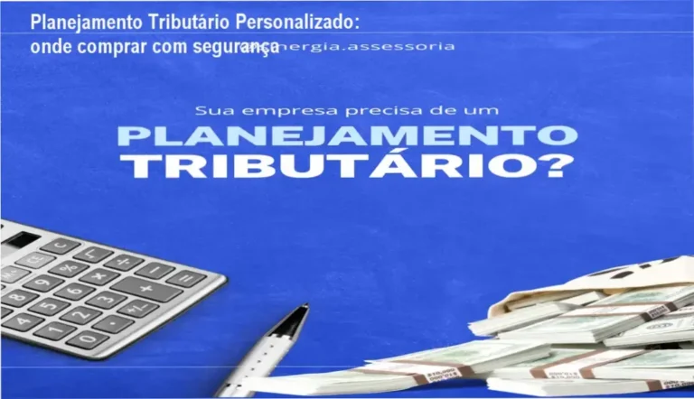 Planejamento Tributário Personalizado: onde comprar com segurança 2 Planejamento Tributário Personalizado Sinergia Consultoria cupom desconto