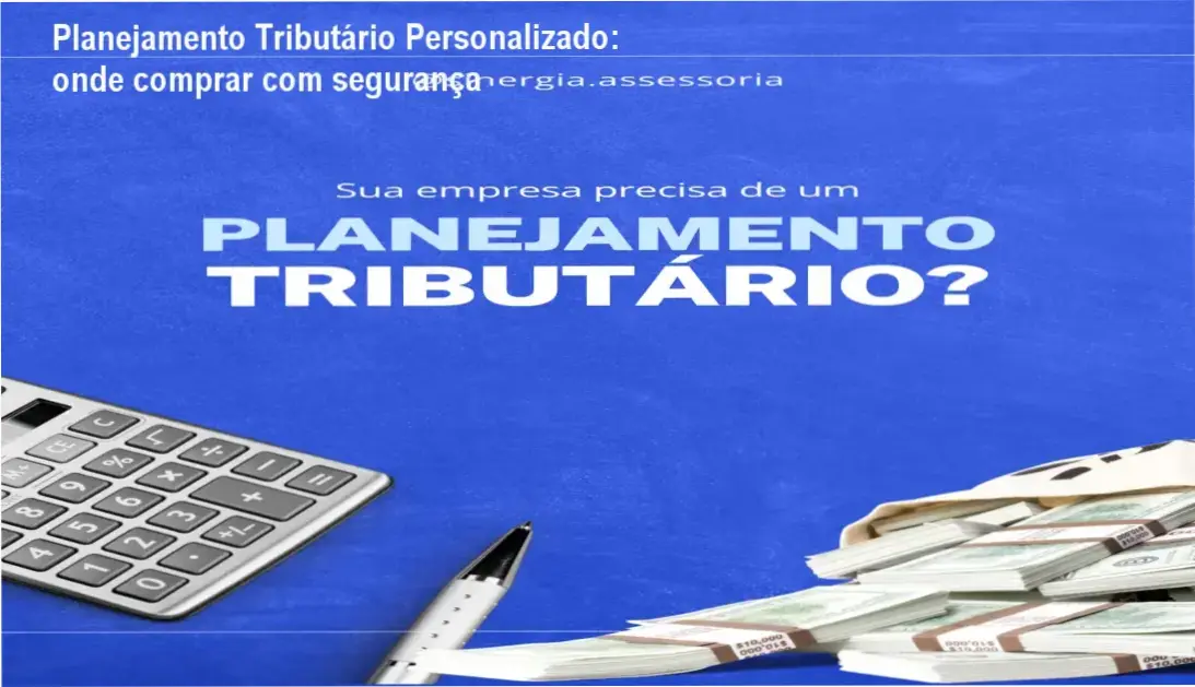 Planejamento Tributário Personalizado Sinergia Consultoria cupom desconto