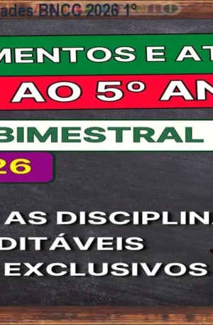Planejamentos e Atividades BNCC 2026 1º ao 5º ano