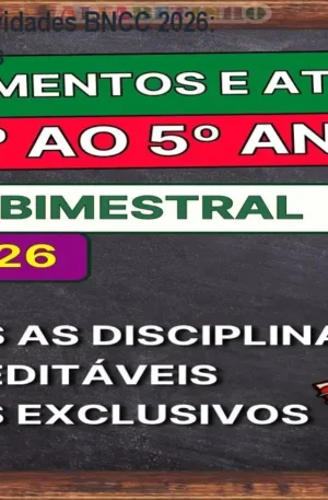 Planejamentos e Atividades BNCC 2026: 2.700 Planos Prontos