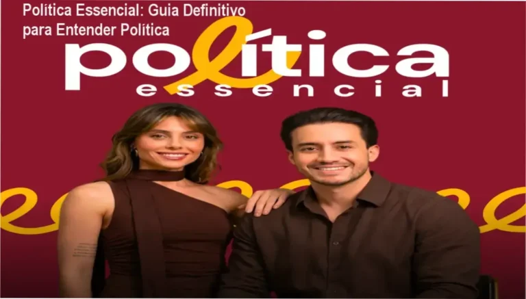 Política Essencial: Guia Definitivo para Entender Política 5 Capa do curso Política Essencial mostrando especialistas e módulos multidisciplinares