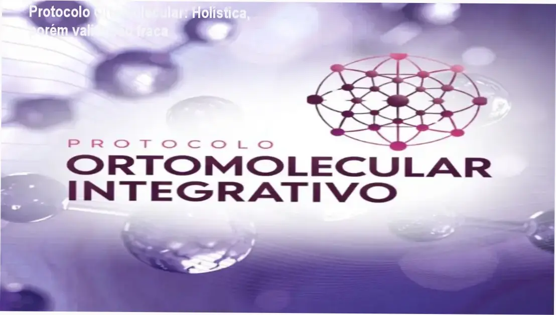 Protocolo Ortomolecular Integrativo cronograma de carga horária