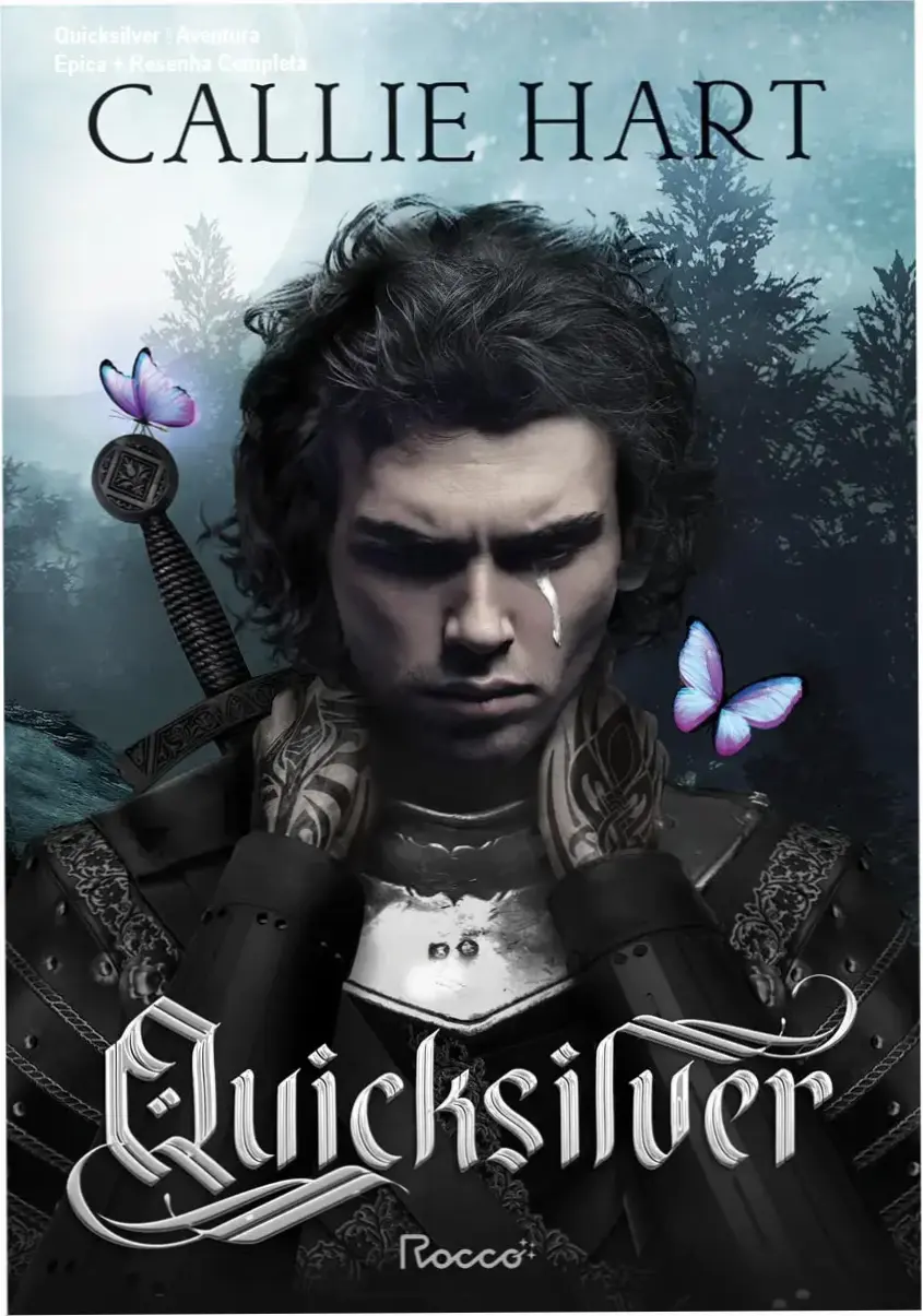Quicksilver – Aventura Épica + Resenha Completa 1 Capa do livro Quicksilver mostrando paisagens de Zilvaren e Yvelia