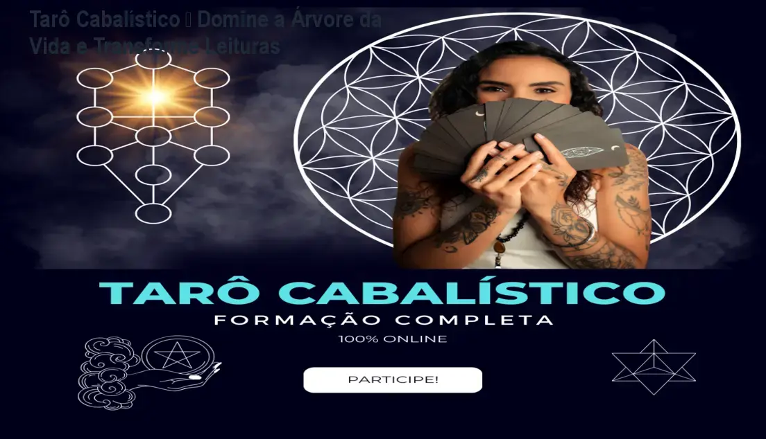 Tarô Cabalístico – Domine a Árvore da Vida e Transforme Leituras 1 Tarô Cabalístico – Domine a Árvore da Vida e Transforme Leituras