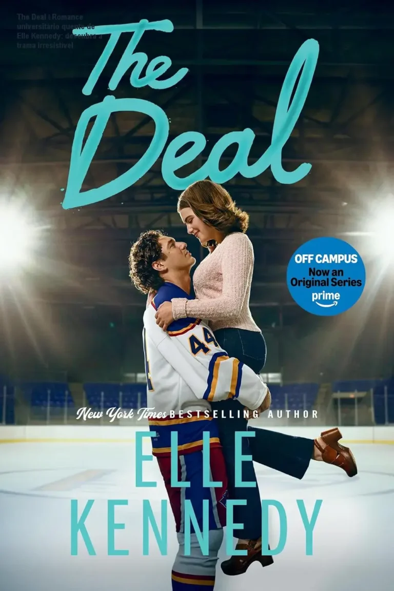 The Deal – Romance universitário quente de Elle Kennedy: descubra a trama irresistível 6 Capa do ebook The Deal de Elle Kennedy, romance universitário com casal apaixonado