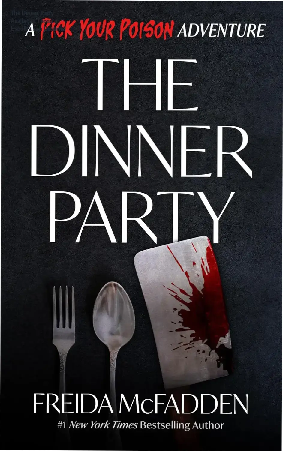 The Dinner Party: Avaliação Técnica – Escolha seu Destino 1 Capa do eBook The Dinner Party mostrando a mansão assustadora e opções de escolha