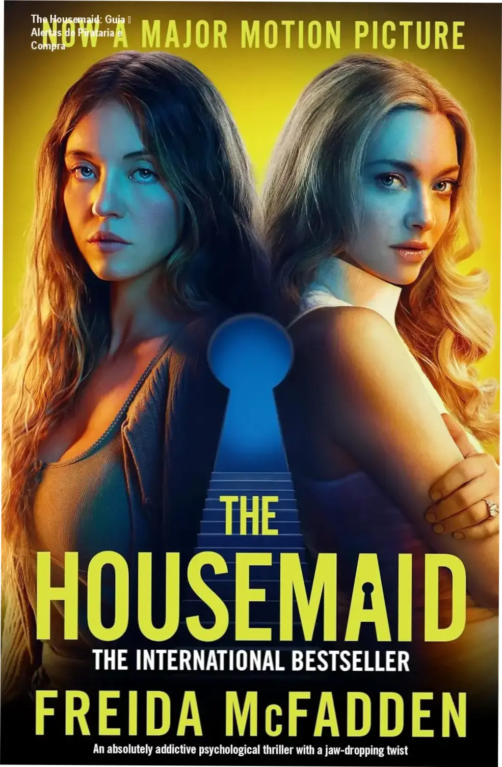 The Housemaid: Guia – Alertas de Pirataria e Compra 1 Capa do eBook The Housemaid destacando alerta de pirataria e opção de compra original